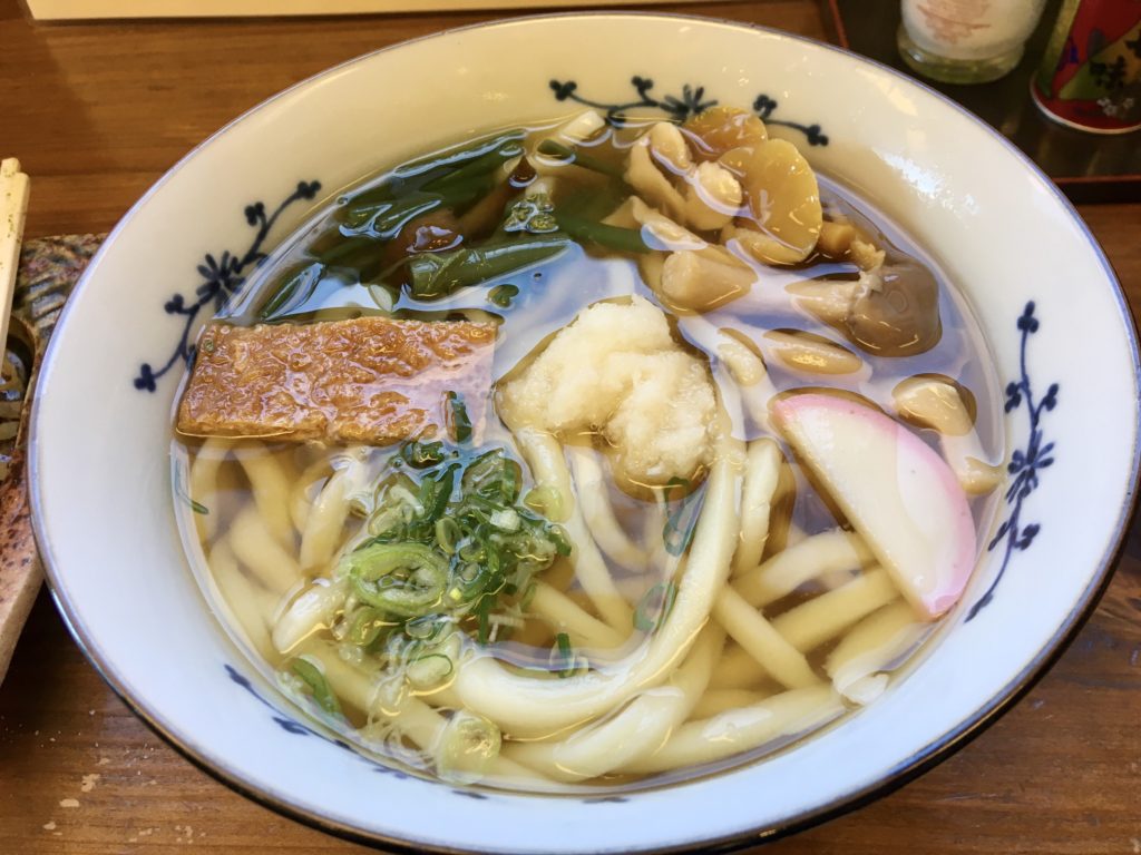 麺味座 めんみくら で きのこ山菜うどん と 松代揚げ 長野安くて美味い店 Oishinshu Com